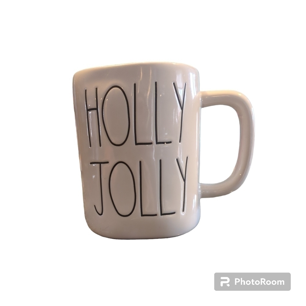 Rae Dunn "Holly Jolly" Mug